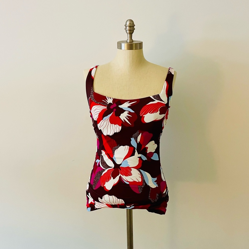 ATHLETA Built in Bra Bathing Suit Top